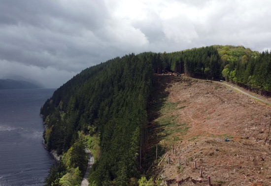 A82 felling reaches toughest challenge yet