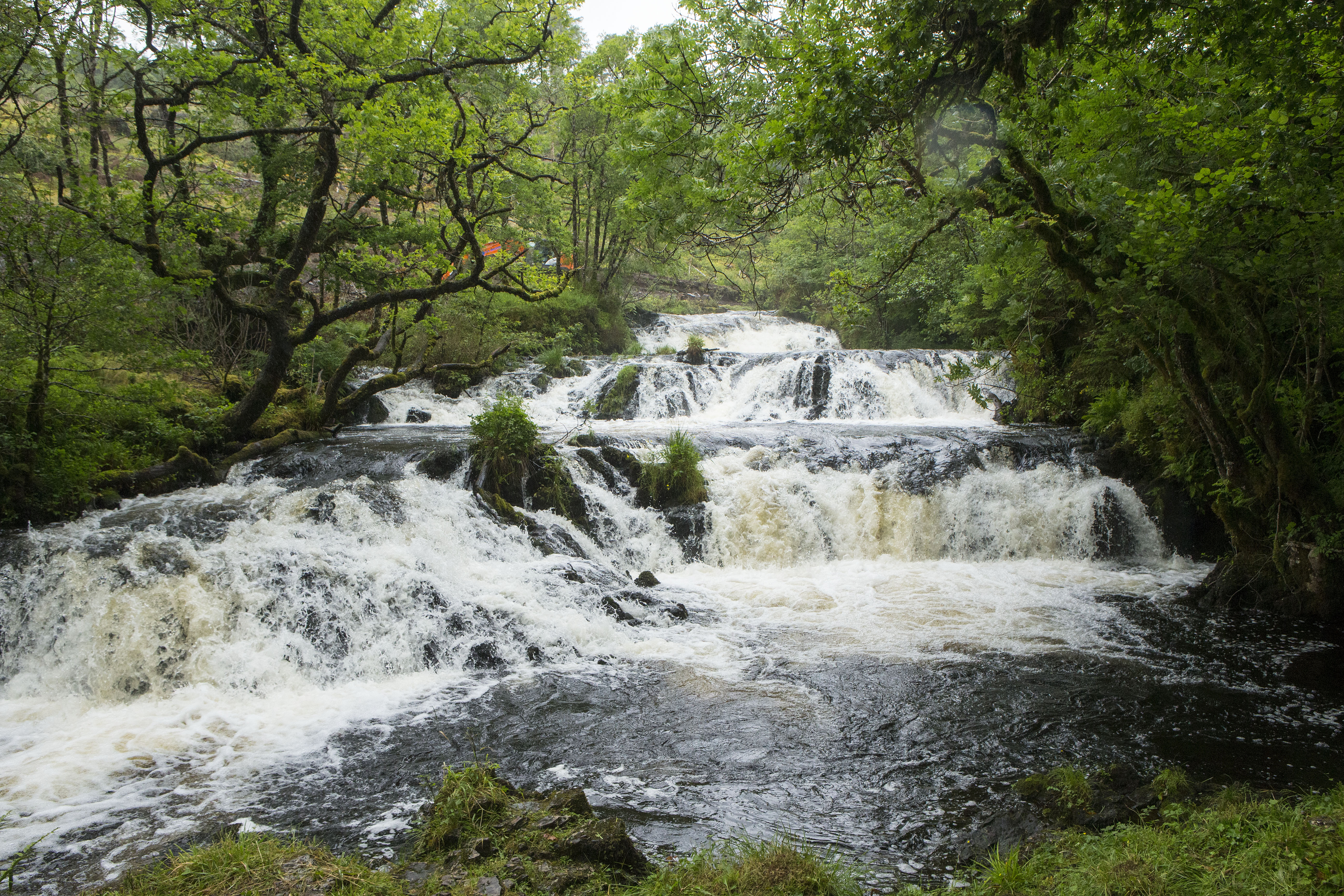 The waterfall at Glen Righ