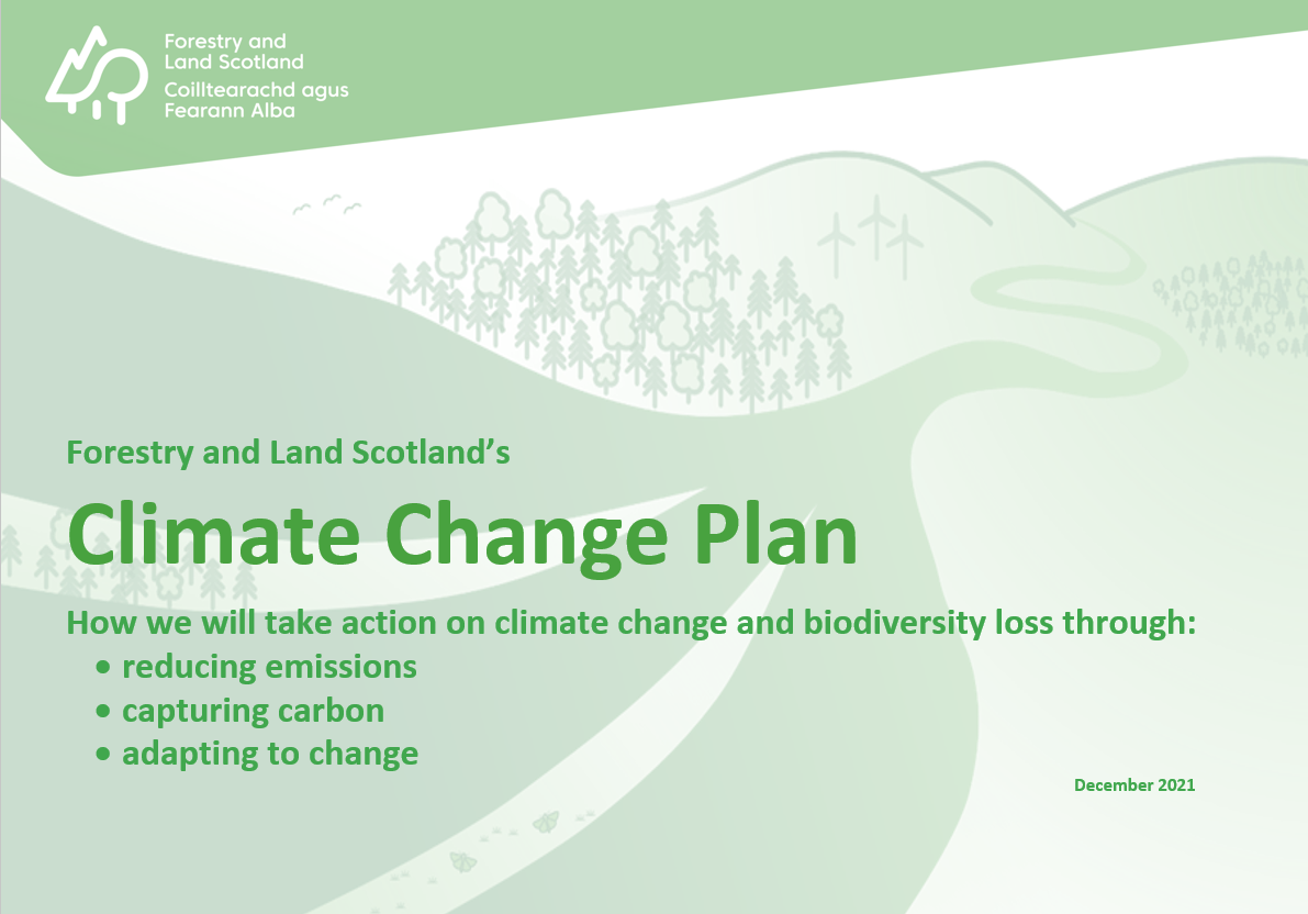 Illustrated cover of FLS Climate Change Plan