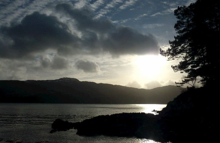 Sunset over Loch Sunart