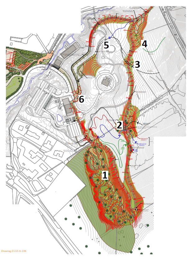 the key features being built in the area at Glentress