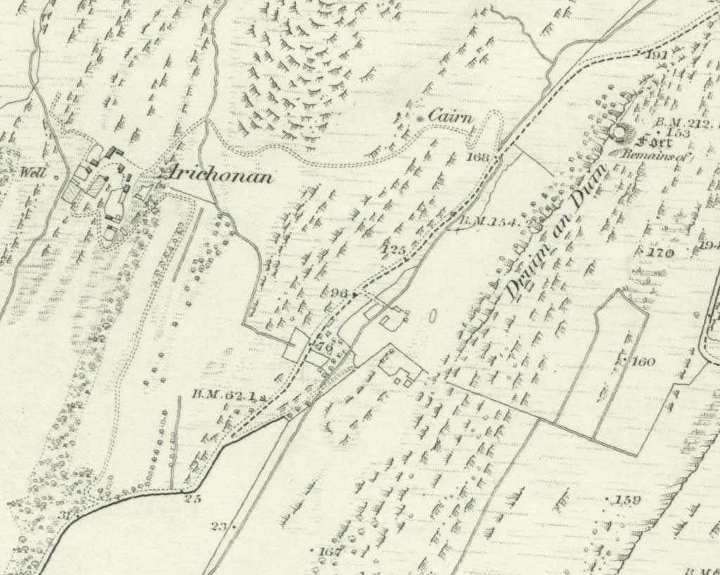 An old map of the Arichonan township