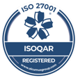 ISOQAR 27001 certification logo