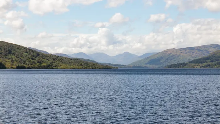 The north side of Loch Katrine.