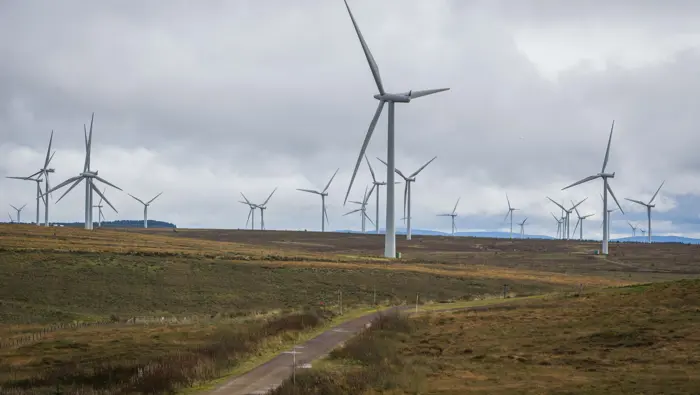 Wind Turbines at Whitelee Wind Farm, Eaglesham, near Glasgow
